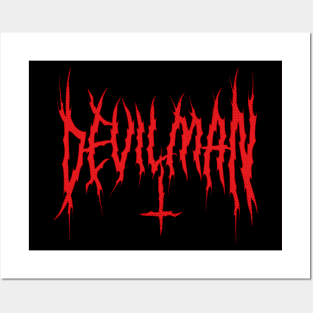 317 Devilman  Brutal Posters and Art